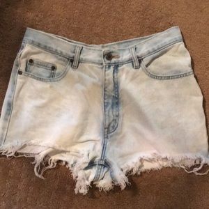 Jean shorts
